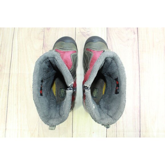 Keen Betty Side Zip Winter Insulated Snow Ski Boots Burgundy Size 10 - Picture 7 of 11